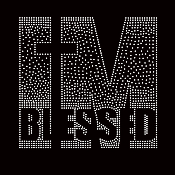 "I'm Blessed" Silver Rhinestones