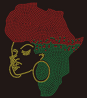 Red/Yellow/Green Africa Afro